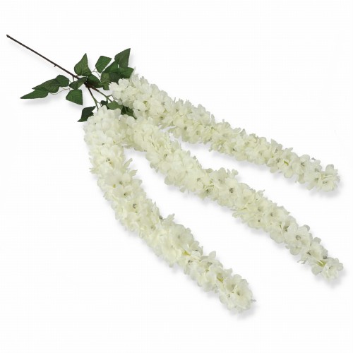 Wisteria Zwisająca 130 cm – Kremowobiała