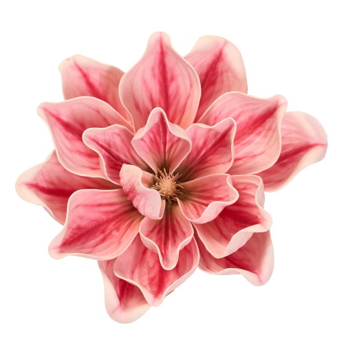 Magnolia wyrobowa piankowa 20 cm różowa – opakowanie 6 sztuk