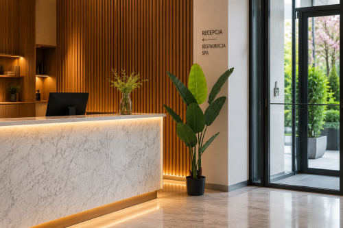 Sztuczny bananowiec dekoracyjny 163 cm w donicy – egzotyczna roślina do wnętrz
