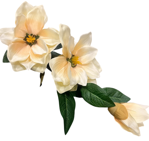 Gałązka magnolii 90 cm – detal 1