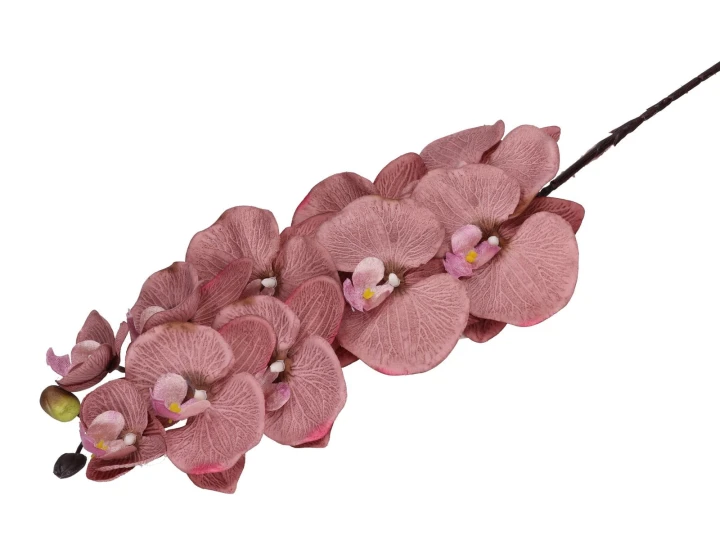 Storczyk gałązka 95 cm — pudrowy róż