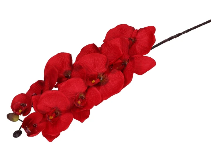 Storczyk gałązka 95 cm — czerwony