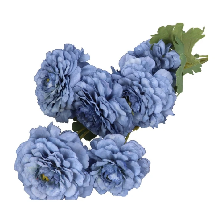 Bukiet kwiatów 83 cm – 5 kwiatów — niebieski